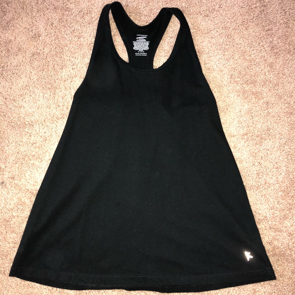 Danskin Now loose black athletic Racerback